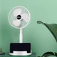 Складаний вентилятор на ніжці Memos Telescopic Fan з USB зарядкою та підставкою під телефон - зображення 4