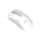 Дротова ігрова миша XTRIKE ME programmable GM-314 WH wired mouse, 800-7200 6 step dpi, USB, 1.5m, white - зображення 2