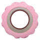 Ролер масажний для рук та ніг ролик мфр Grid Line Roller Zelart 9374 довжина 33см Pink - зображення 6