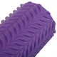 Роллер массажный для рук и ног ролик мфр Grid Line Roller Zelart 9374 длина 33см Violet - изображение 5