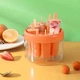 Кругла форма для морозива ICE CREAM MOLD на 8 порцій помаранчевий - зображення 2