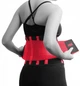 Пояс компрессионный MadMax MFA-277 Slimming belt L Black/Rubine Red (MFA-277-RED_L) - изображение 2