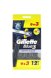 Одноразові станки для гоління Gillette Blue3 Comfort Slalom 12 шт. - зображення 1