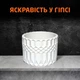 Жидкий краситель пигментная паста для бетона гипса акрилового композита эпоксидной смолы для изготовления кашпо подставок вазонов Белый 100 грамм SKOVEN - изображение 4