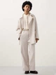 Пальто осеннее короткое женское Uniqlo 542082258 L Молочное (1159826608) - изображение 2