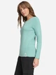 Лонгслив длинный женский Tommy Hilfiger 914171216 M Зеленый (1159818313) - изображение 4