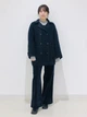 Пальто осеннее женское Uniqlo 486476125 XL Синее ( 1159828521) - изображение 9