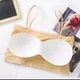 Жіночий прямий топ бандо з бретелями Бежевий One Size 1216_14-129 - зображення 2