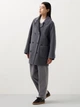 Пальто осеннее женское Uniqlo 366599595 L Серое (1159826960) - изображение 2