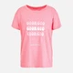 Футболка хлопковая женская Armani Exchange 847717289 L Розовая с принтом (1159826599) - изображение 5