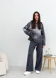 Свитшот женский вязаный ART KNIT графитовый Vibe, XL 035886 - изображение 5