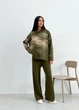 Свитшот женский вязаный ART KNIT оливковый Vibe, XL 035809 - изображение 2