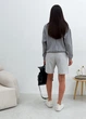 Кардиган жіночий ART KNIT ажурний сірий, S-M 035651 - зображення 5