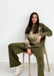 Свитшот женский вязаный ART KNIT оливковый Vibe, XL 035809 - изображение 10
