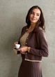 Жакет вязаный женский ART KNIT Gabriel шоколад, XL 038606 - изображение 2