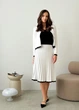 Жіночий в'язаний жакет на ґудзиках ARTKNIT M Білий (ak38600) - изображение 10