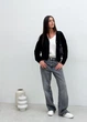 Кардиган женский ART KNIT ажурный черный, S-M 035653 - изображение 6