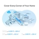 Система WiFi-Mesh TP-LINK Deco X50 AX3000, 1xGE LAN/WAN, 1x2,5GE LAN/WAN, 3мод, PoE - изображение 11