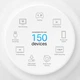Система WiFi-Mesh TP-LINK Deco X50 AX3000, 1xGE LAN/WAN, 1x2,5GE LAN/WAN, 3мод, PoE - изображение 12