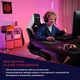 Trust Крісло GXT703 RIYE, Білий - изображение 9