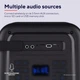 Портативна акустична система Trust 25280_TRUST Azura 50Вт, 1.0, ВТ 5.2, TWS, MP3, IPX4, RGB, Чорний - зображення 9