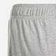 Детские шорты на резинке Adidas U 3S Kn Sho IS2573 122-128 см Medium Grey Heather (4067887535250) - изображение 9