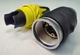 Разъем XLR 5 гнездо литые контакты, XLR Female socket SA261A-SC-PG-WP 5pin, золото, зажим-крокодил, серия WP, на кабель диам. 3.0-6.5 мм, корпус-металл - изображение 6
