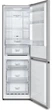 Холодильник з нижн. мороз. камерою Gorenje, 185х60х60см, 2 двері, 210(110)л, А++, NoFrost Plus, Зона св-ті, Зовн. Диспл, сірий - зображення 2