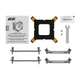 Процесорний кулер 2E GAMING Air Cool ACN120W-ARGB, LGA1851, 1700, 1200, 115x, 1366, AM5, AM4, AM3, AM3+, AM2 ,AM2+, FM2, FM1 4pin PWM, 3pin +5VARGB, TDP 180W - зображення 12
