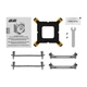 Процесорний кулер 2E GAMING Air Cool ACN120B-ARGB, LGA1851, 1700, 1200, 115x, 1366, AM5, AM4, AM3, AM3+, 4pin PWM, 3pin +5VARGB, TDP 180W - зображення 11