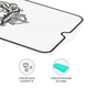 Захисне скло Lion для Samsung Galaxy A35 5G / A55 5G / M35 5G з чорною рамкою - зображення 4