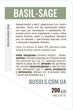 Крафтовая соль Busols ВаѕіІ-sage на основе базилика и шалфея 200 г (4820246760645) - изображение 3