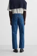 Джинси прямі до щиколотки Zara Straight Fit 31 синій 0840/311/400 - изображение 3
