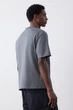 Футболка H&M Loose Fit L сірий 0608945137 - зображення 3