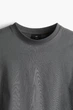 Футболка H&M Loose Fit L сірий 0608945137 - зображення 7