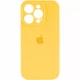 Чохол Silicone Premium case з захистом камери для iPhone 16 Pro Max Full Camera Protective yellow 2373 - зображення 1
