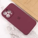 Чохол Silicone Premium case з захистом камери для iPhone 13 Pro Full Camera Protective bordo 9715 - изображение 4