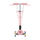 Детский 3-колесный самокат Globber Primo Foldable Lights пастельно-розовый, 432-211-3 - изображение 6