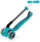 Дитячий 3-колісний самокат Globber Primo Foldable Lights Teal, 432-105-2 - зображення 5