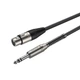 Микрофонный кабель Roxtone SMXJ220L3, XLR - Jack, 2x0.22, 3 м - изображение 1