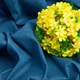 Ткань джинс, 155 см, 280 гр/м2, коттон, хлопок, ткань джинсовая для одежды т/голубой 5059992 - изображение 3