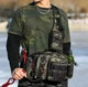 Поясна рибальська сумка спінінгіста для рибальських снастей / приманок Камуфляж - зображення 2