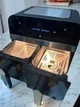 Аэрогриль с 2 емкостями Rainberg RB кухонная фритюрница 4200 Вт с сенсорным управлением 13 л Черный (О922) - изображение 6