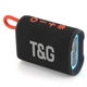 Портативная Bluetooth колонка TG396 5W радио с подсветкой Черная - изображение 1