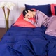 Пододеяльник MirSon Сатин Premium 0132+4052 Delphinium 110х140 (2200001218086) - изображение 6
