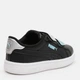 Детские кеды для девочки Puma Smash 3.0 L Glitter Velcro 39560905 28 Black-Safe Lake-Silver (4067983898648) - изображение 4