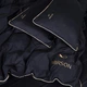 Комплект постельного белья MirSon Сатин Premium Corner Black Pearl 220x240 см (2200001484467) - изображение 2