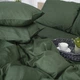 Комплект постельного белья MirSon Сатин 0844 Green Olive 143х210 (2200002024983) - изображение 9