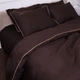 Комплект постельного белья Mirson Полуторный 143х210 см 0211 Cacao Corner Сатин (2200008712495) - изображение 7