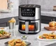 Аерофритюрниця сенсорна Rainberg RB-2268, 8 л, 4200 Вт, кухонна мультипіч, багатофункціональний аерогриль - зображення 2